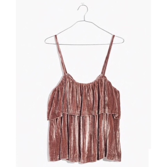 Madewell Fits XS/S Velvet Tank actual size XXS - Picture 1 of 4
